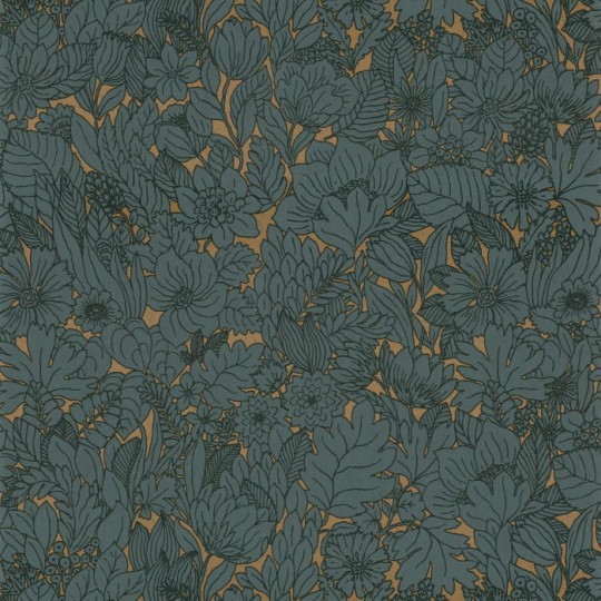 Casamance Ete Indien 75111426 Dahlia - tapeta dalia