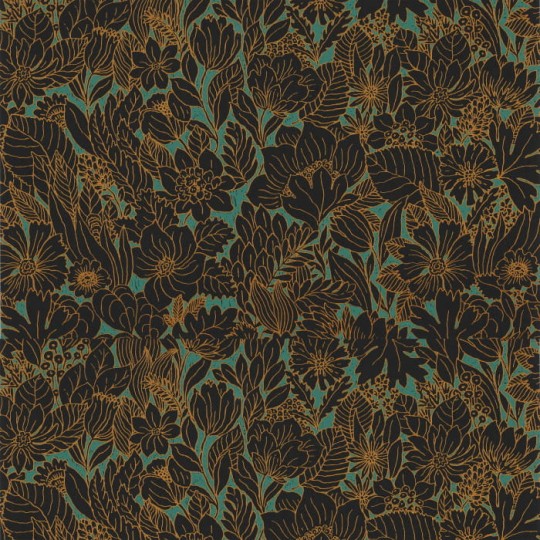 Casamance Ete Indien 75111528 Dahlia - tapeta dalia