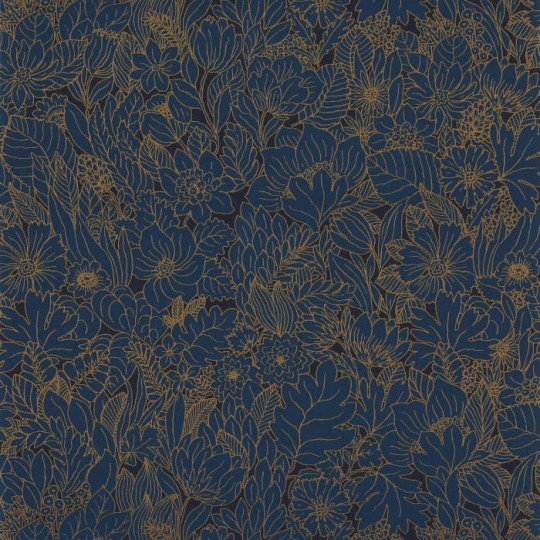 Casamance Ete Indien 75111630 Dahlia - tapeta dalia