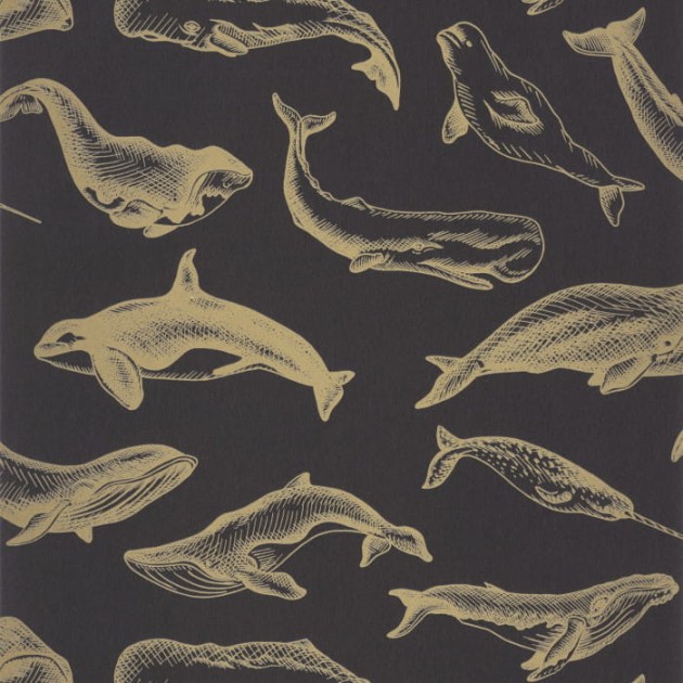 Caselio Sea You Soon 102799298 Whale Done - tapeta wieloryby