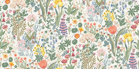 Boras Tapeter 2053 New Heritage Blomsterhav - tapeta w kwiaty