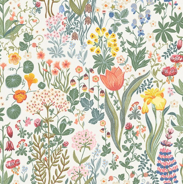 Boras Tapeter 2053 New Heritage Blomsterhav - tapeta w kwiaty