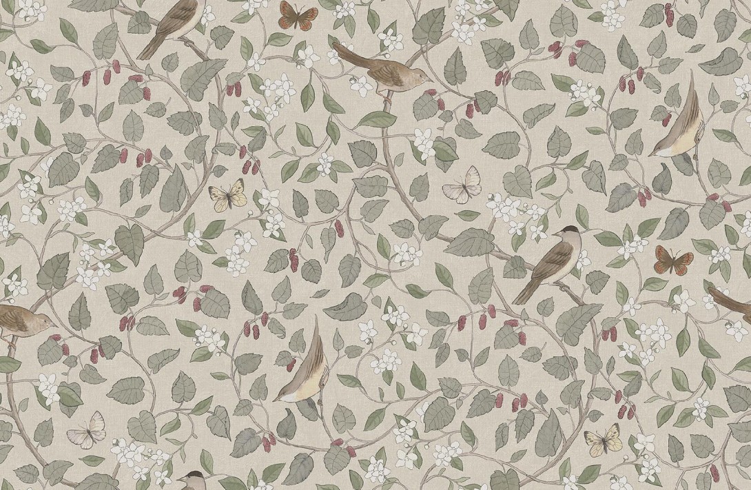 Tapeta Boras Tapeter Special Edition Flowery 2056 Sångfåglar