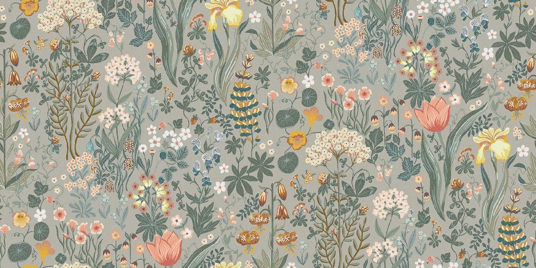 Boras Tapeter 2054 New Heritage Blomsterhav - tapeta w kwiaty