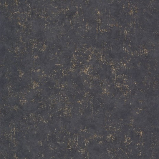 Caselio Color Box 2 101499125 Beton Uni - czarno złota tapeta