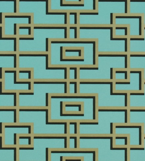 Tapeta Designers Guild Nabucco P533/07 RHEINSBERG - TURQUOISE