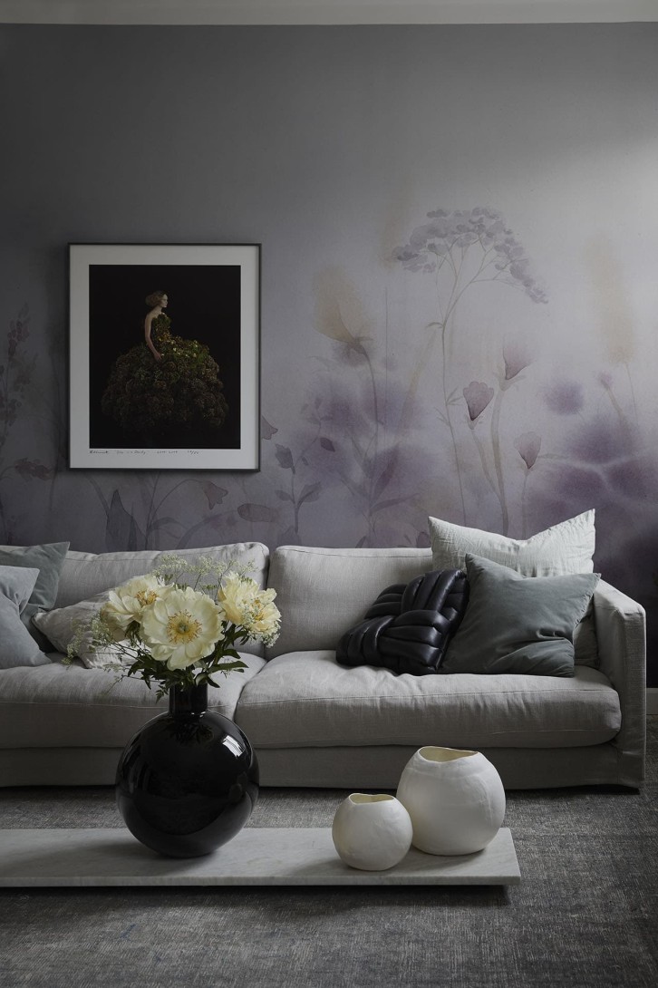 Sandberg 662-25 Kolonin Vilda Dawn - mural poranna mgła na łące