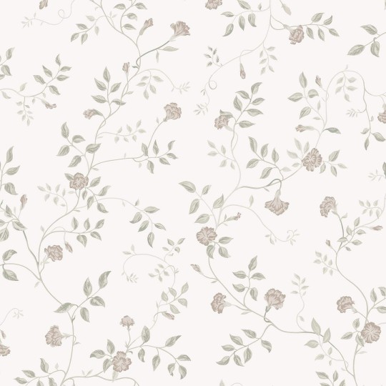 Sandberg 840-11 Kolonin Henny Pastel - tapeta w kwiaty groszku motylkowego