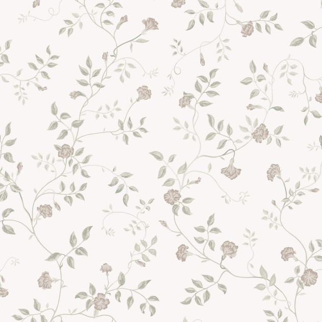 Sandberg 840-11 Kolonin Henny Pastel - tapeta w kwiaty groszku motylkowego