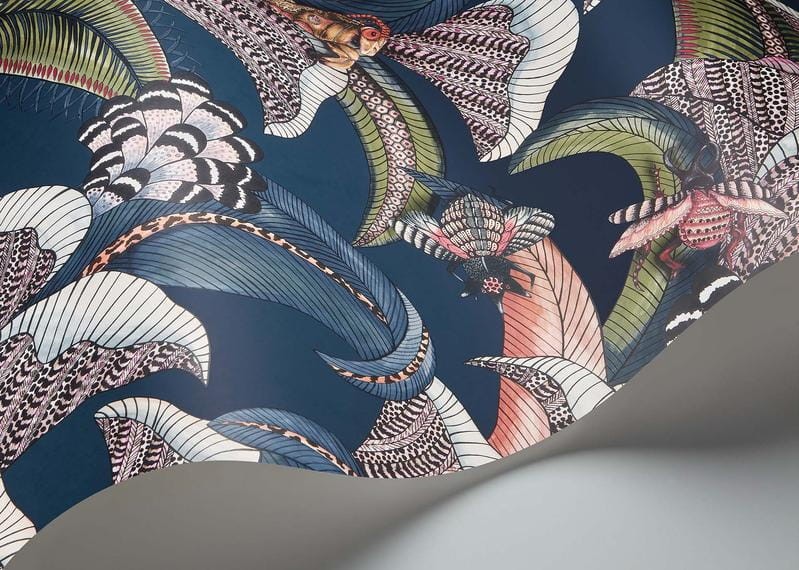 Cole & Son Ardmore - Jabula 119/1006 Hoopoe Leaves - tapeta dudek