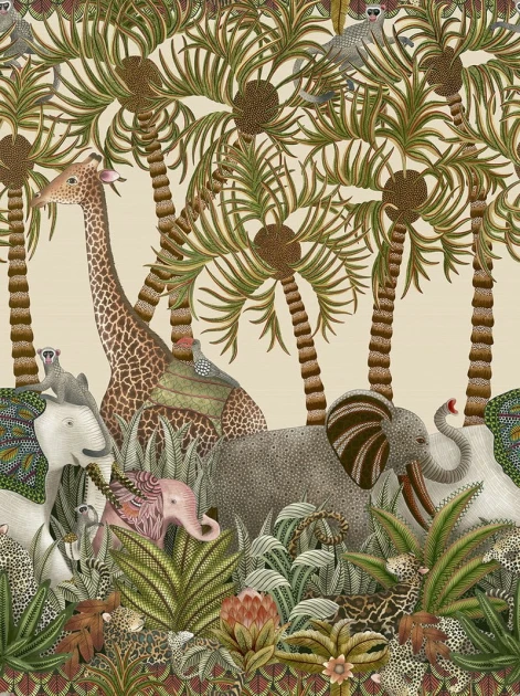 Cole & Son Ardmore - Jabula 119/11046 Letaba March - tapeta zwierzęta