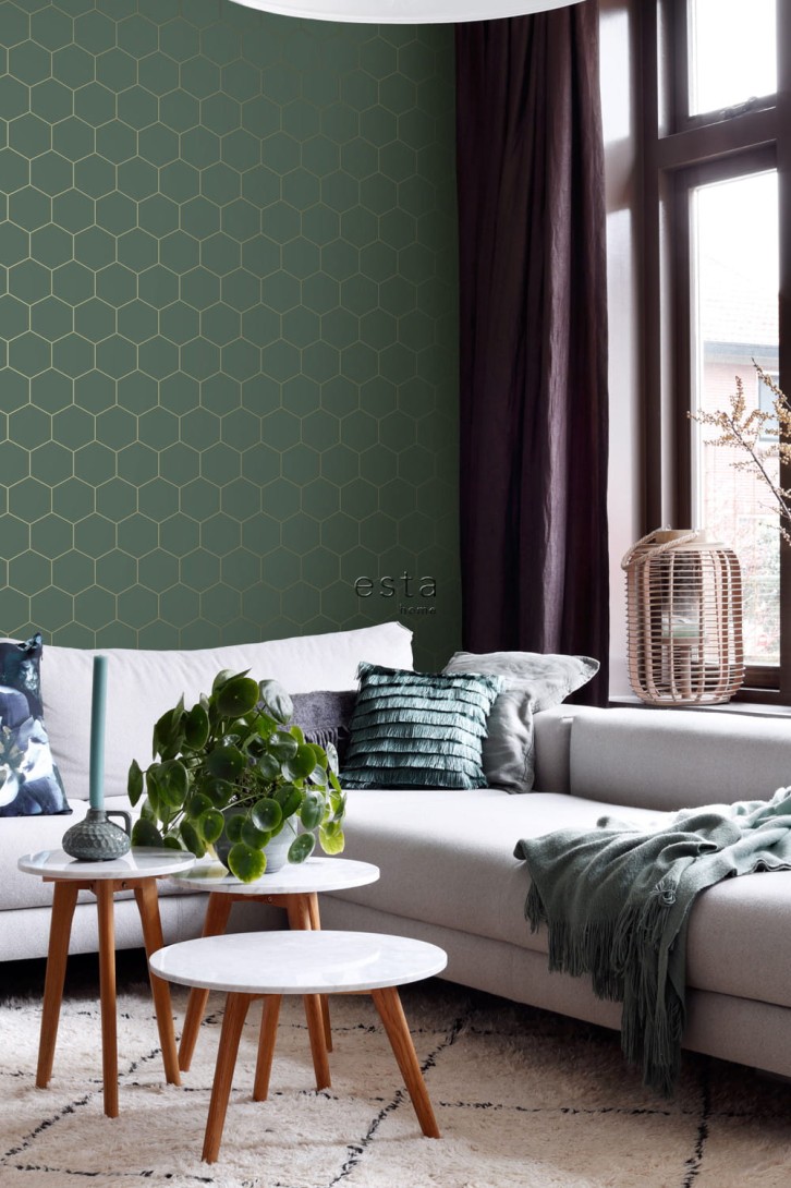 Tapeta Esta Art Deco 139228 Honeycomb