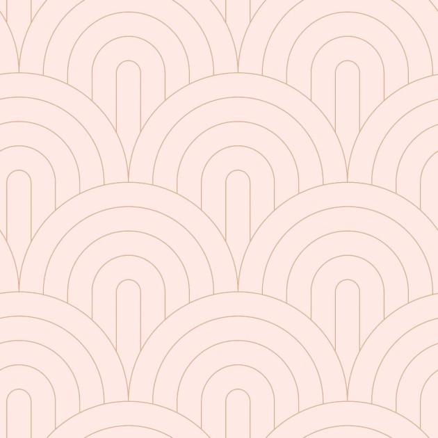 Tapeta Esta Art Deco 139217 Motif Soft Pink and Rose Gold