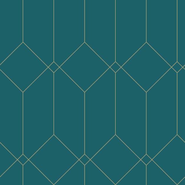 Tapeta Esta Art Deco 139224 Motif Green and Gold