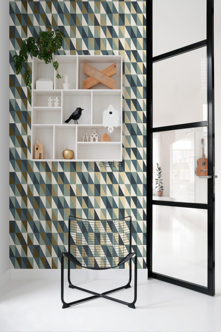 Tapeta Esta Art Deco 139197 Graphical Triangles