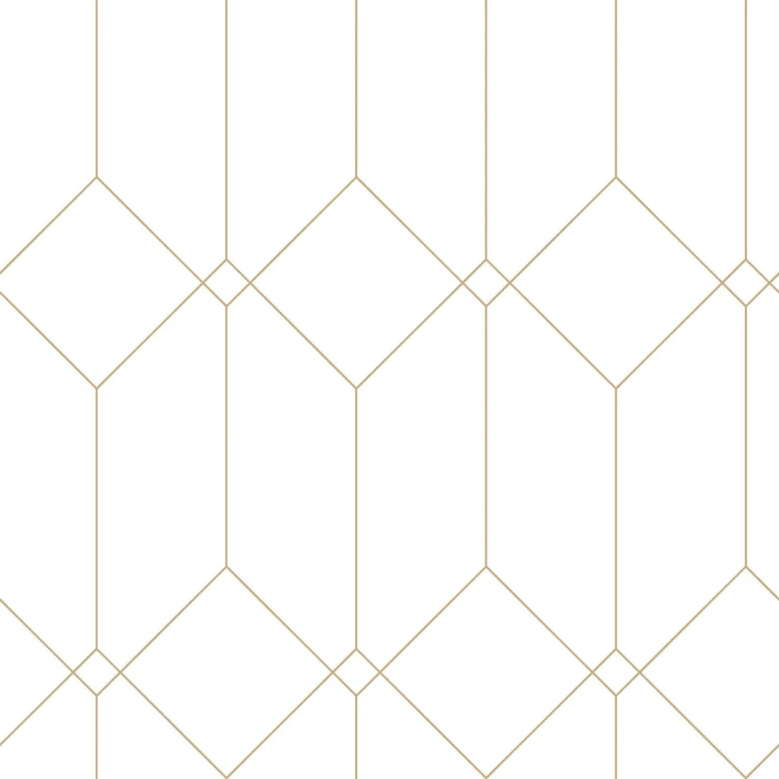 Tapeta Esta Art Deco 139223 Motif White and Gold