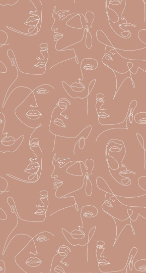 Mural Esta Art Deco 158960 Faces