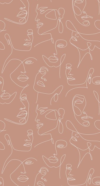 Mural Esta Art Deco 158960 Faces