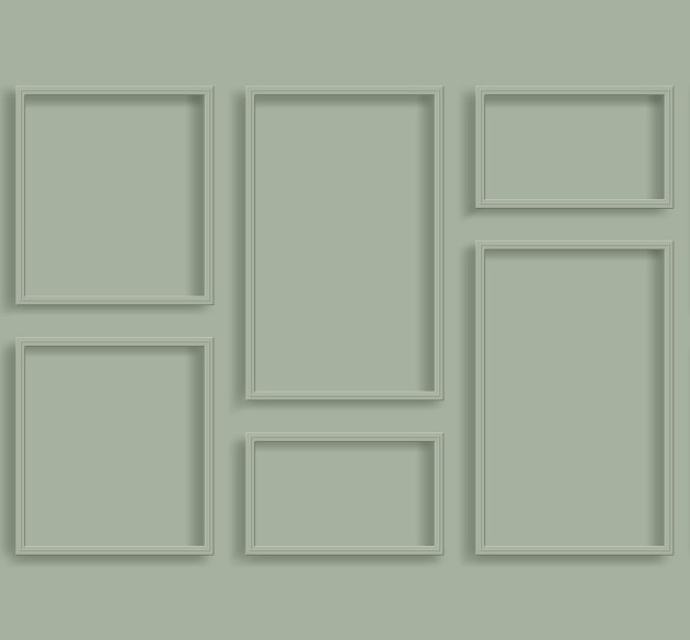 Mural Esta Art Deco 158966 Panelling Grayish Green
