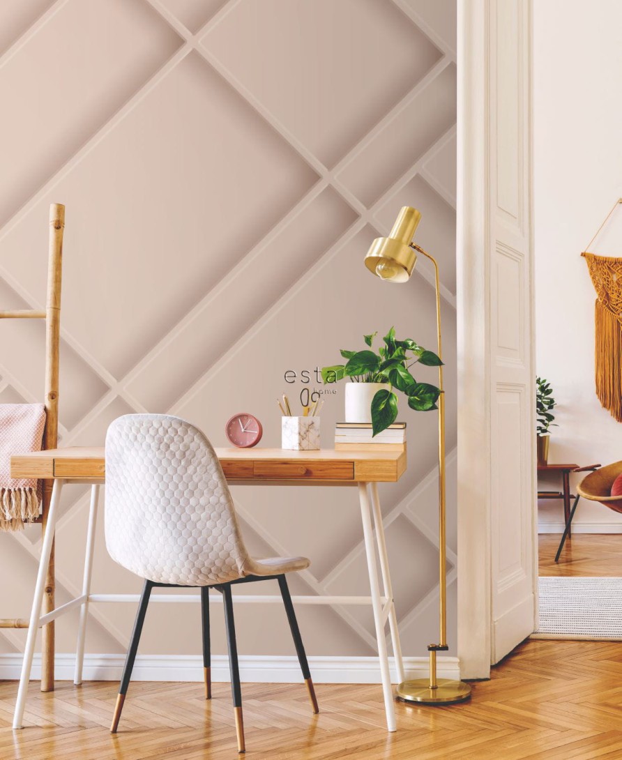 Mural Esta Art Deco 158961 Panelling Soft Pink
