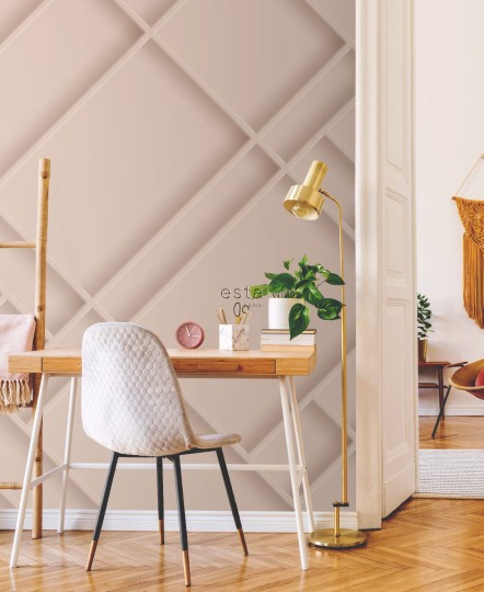 Mural Esta Art Deco 158961 Panelling Soft Pink