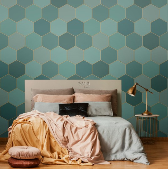Mural Esta Art Deco 158958 Honeycomb