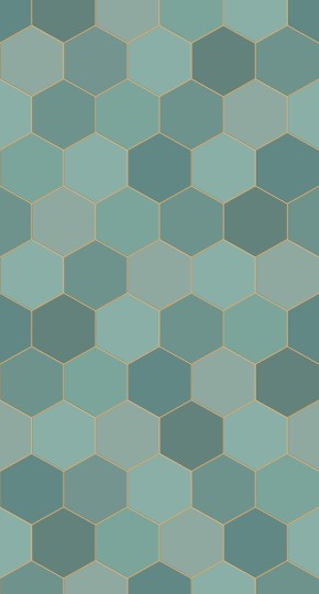 Mural Esta Art Deco 158958 Honeycomb