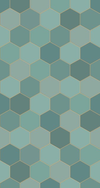 Mural Esta Art Deco 158958 Honeycomb