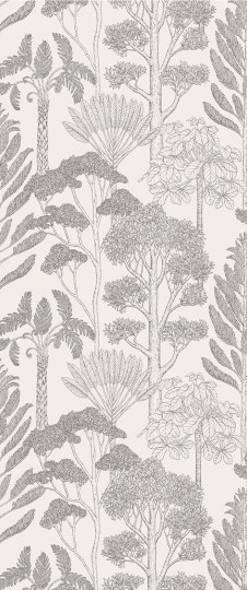 Tapeta Ferm LIVING Katie Scott Trees 1100861768 OffWhite Drzewa