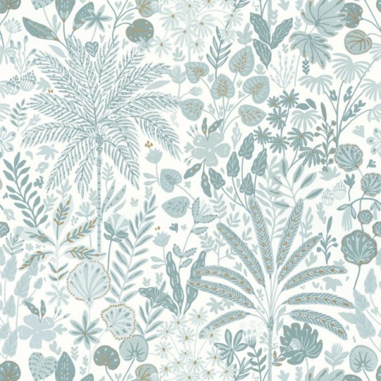 Caselio Only Blue 100596029 Hygge Hope - tapeta roślinna