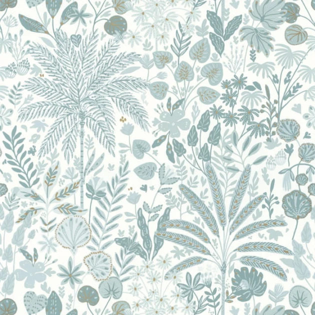 Caselio Only Blue 100596029 Hygge Hope - tapeta roślinna