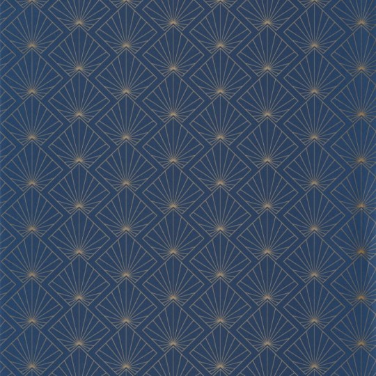 Caselio Only Blue 101236221 Sunrise - tapeta geometryczna