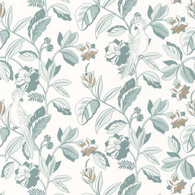 Caselio Only Blue 102626023 Sweet Feathers - tapeta roślinna