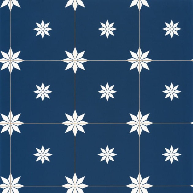 Caselio Only Blue 102716202 Trendy Tiles - tapeta geometryczna