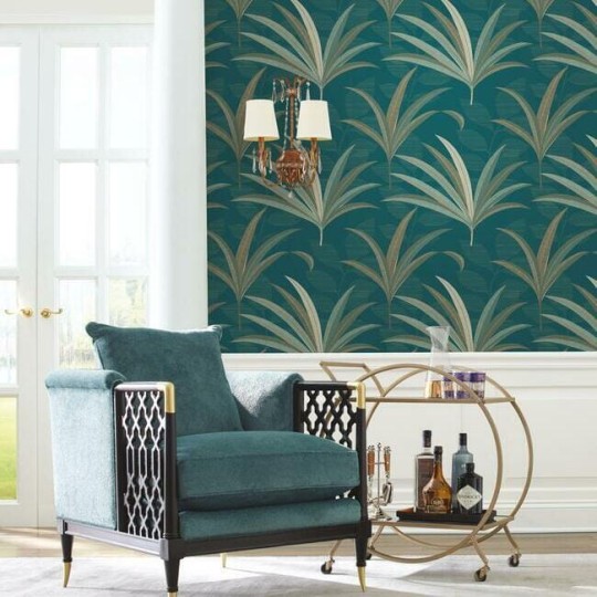Tapeta York Antonina Vella Deco CA1549 El Marocco Palm Unpasted Wallpaper