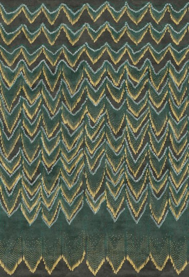 Fototapeta Rebel Walls Zandra Rhodes R17945 Fringed Follies Dawn Safari - tapeta frędzle