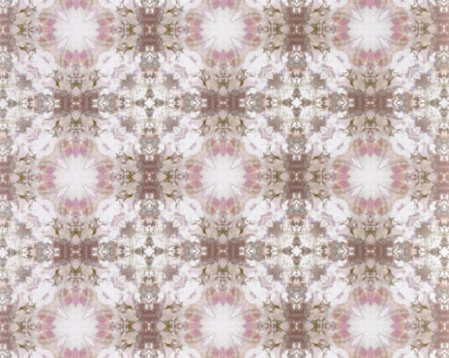 Tapeta Dutch Walltextile Company Bloom Inks door Bo Reudler 100 Kaleidoscope-pattern - tapeta kalejdoskop