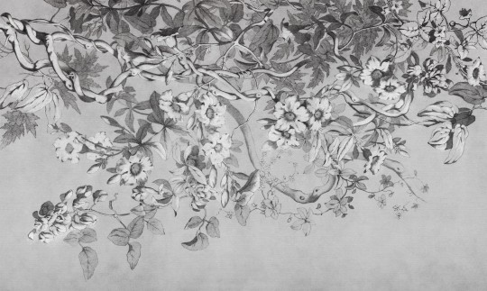 Wall Art Alamanda - mural w kwiaty