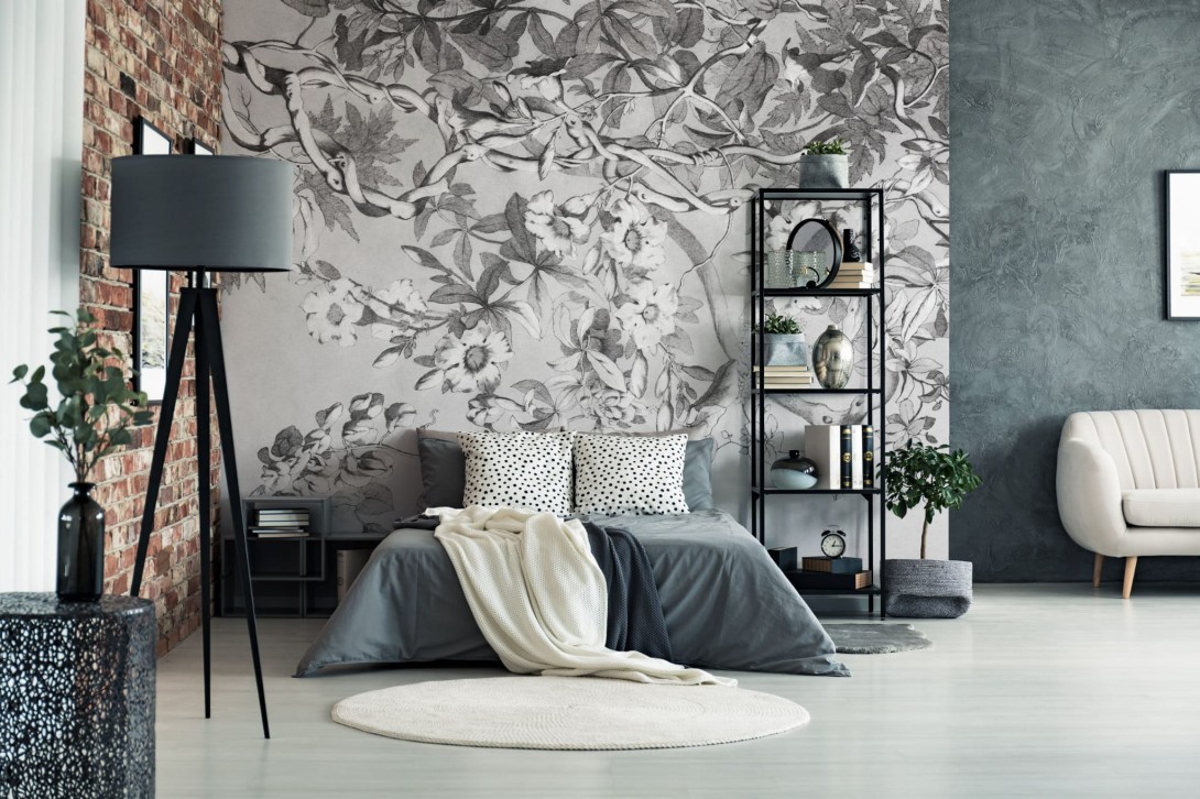 Wall Art Alamanda - mural w kwiaty