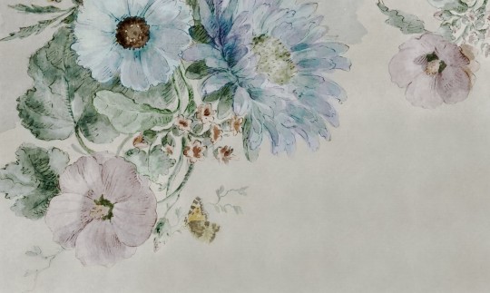 Wall Art Symphony - mural w kwiaty