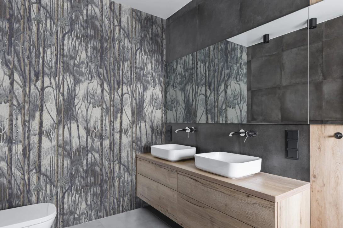 Wall Art Temper - mural o wzorze drzew