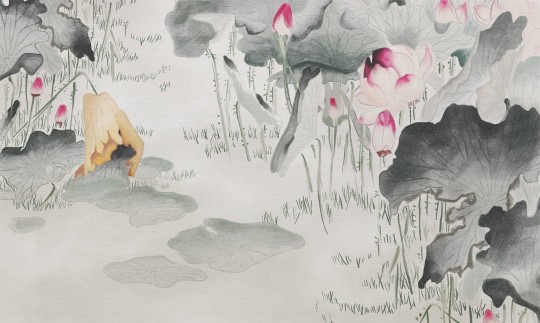 Wall Art Zen - mural w kwiaty