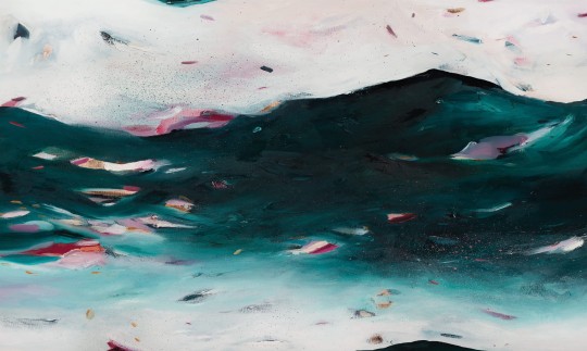 Wall Art 2021/2022 Lanzarote - mural wzburzona woda