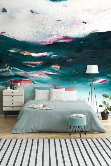 Wall Art 2021/2022 Lanzarote - mural wzburzona woda