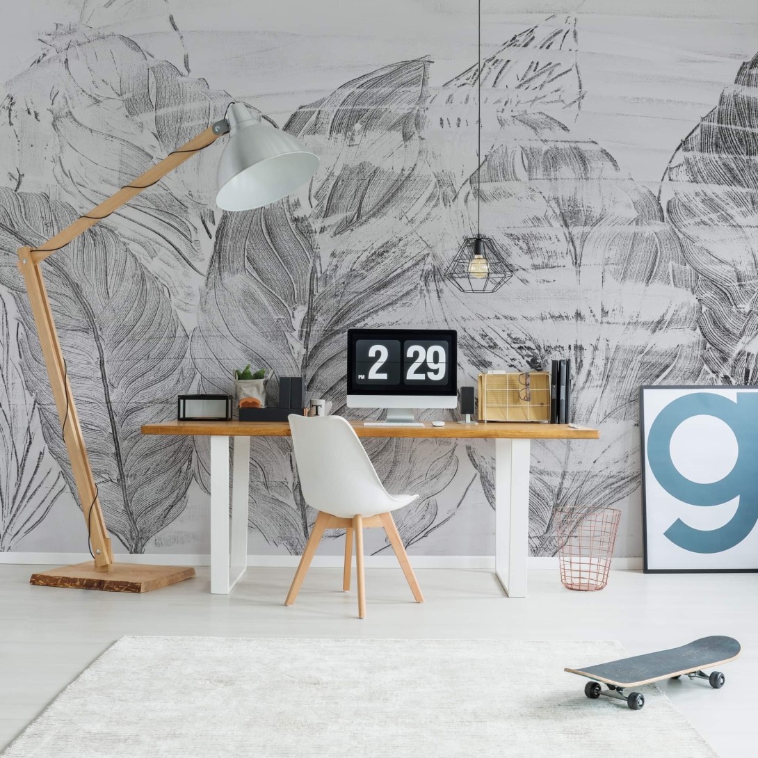 Wall Art Demeter - mural w liście maxi