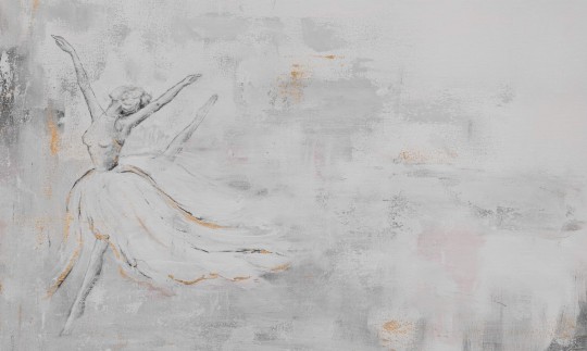 Wall Art Ethereal - mural baletnica