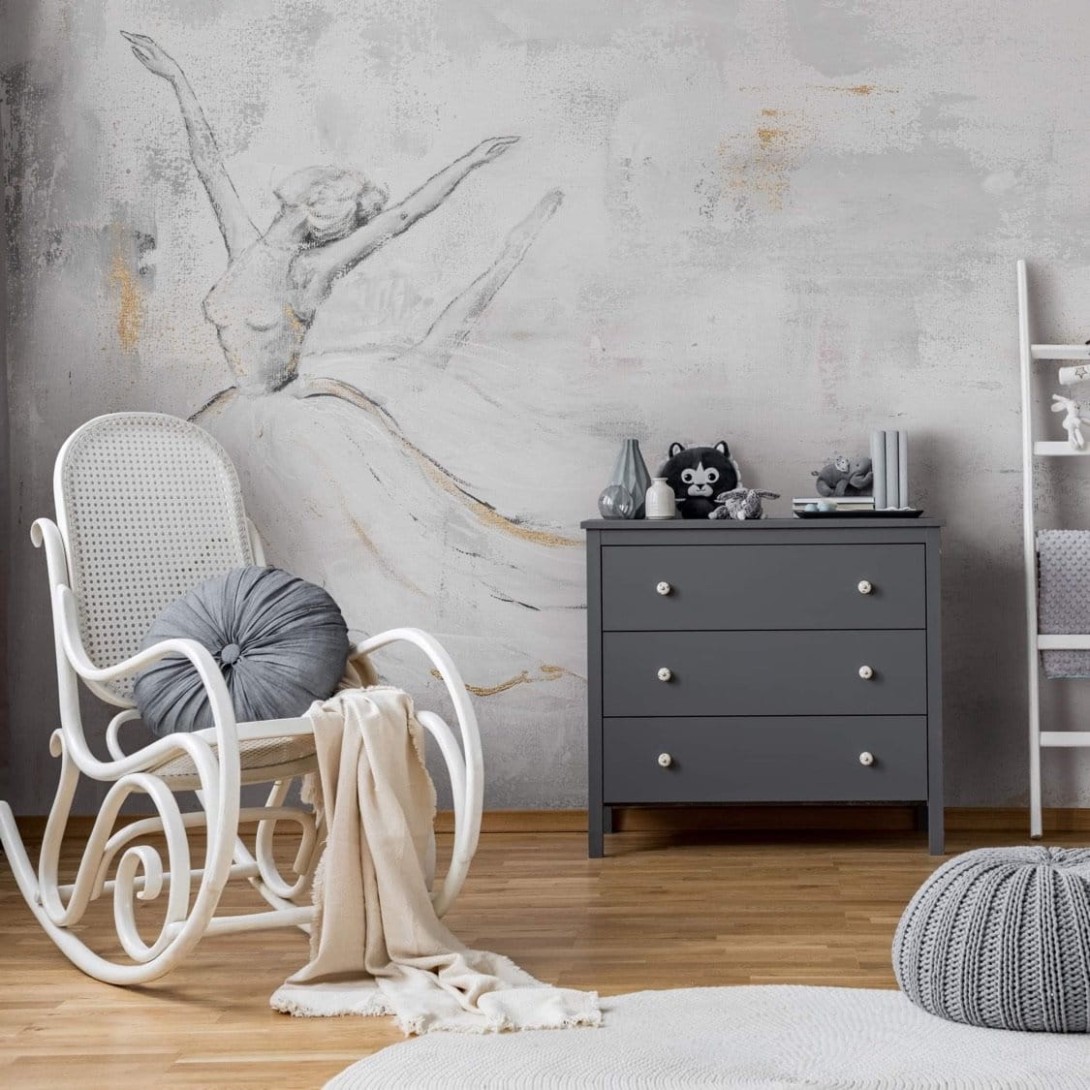 Wall Art Ethereal - mural baletnica
