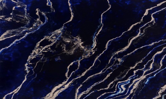 Wall Art Hades - mural granatowy imitujący marmur