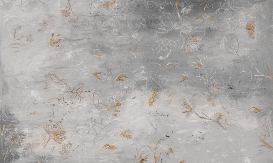 Wall Art Grati - mural w subtelne kwiaty