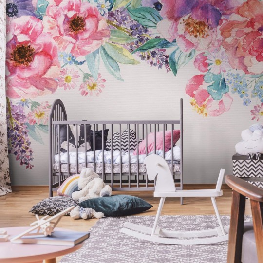 Wall Art Nettare Vivid - mural w kwiaty